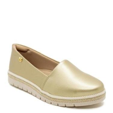 Imagem de Sapatilha Feminina Modare Ultraconforto 7390.100 Dourada-Feminino