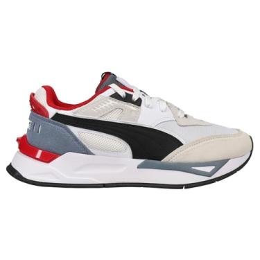 Imagem de PUMA Mens Mirage Sport Remix Sneakers Shoes Casual - Black,White - Size 4.5 M