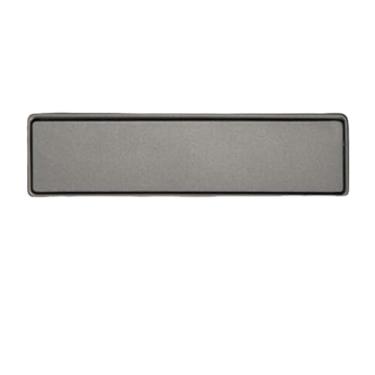 Imagem de Maçaneta oculta para porta deslizante de móveis modernos, fivela embutida, botão de armário invisível, guarda-roupa, cozinha, armário, caneta, cinza 160mm