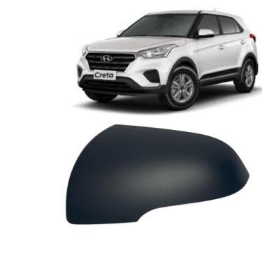 Imagem de Capa Retrovisor Creta 2017 2018 2019 2020 2021 C/ Pisca LE - Blawer