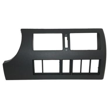 Imagem de Moldura Painel Central Gol G3 2003 2004 2005 Cinza Antracite - ENGEKAR