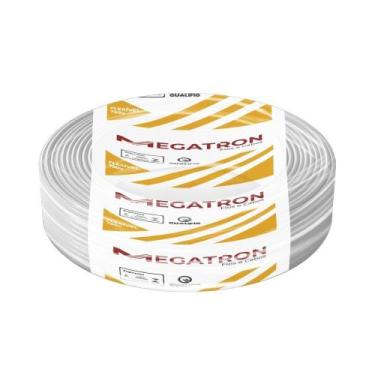 Imagem de Cabo Flexível Megatron 4MMx100M Rolo 750V Branco