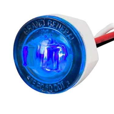 Imagem de GG Grand General 75372 Mini empurrão/parafuso grande angular azul/fumê, luz LED dupla função em lente fumê com porca