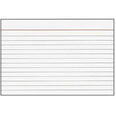 Imagem de Ficha Pautada 5X8 Nº 3 Pacote com 100 Unidades - Tilibra