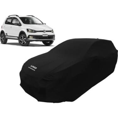 Imagem de Capa De Tecido Para Proteção Carro Volkswagen Crossfox Luxo - Mz, Pret