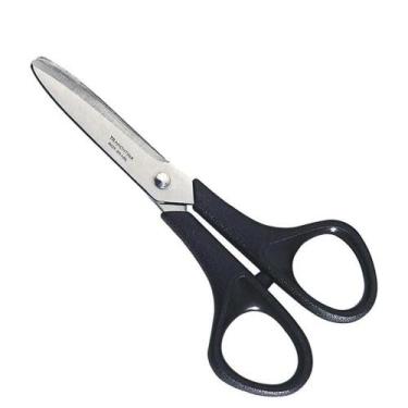 Imagem de Tesoura Escolar Com Lâmina Inox Cabo Preto - Tramontina