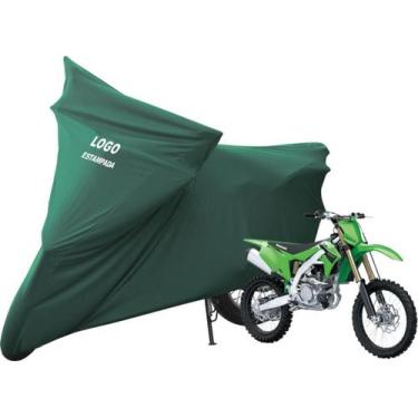 Imagem de Capa Para Cobrir Moto Kawasaki KX 250F KX 450F - Mz, Verde