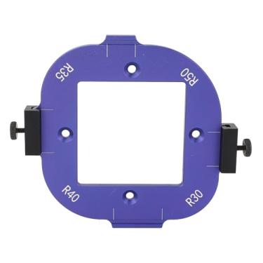 Imagem de Modelo de Raio de Canto Redondo para Carpintaria, Liga de Alumínio de Alta Dureza, Com Braçadeiras Rápidas para R30 R35 R40 R50, Agiliza Os Processos de Corte e Aparamento de