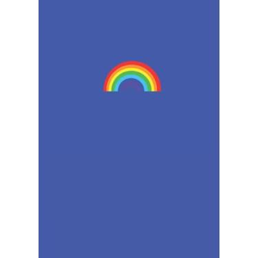 Imagem de The Rainbow Series: A Blue Notebook: 7x9 inches of 100 white collage ruled pages and a bright cute cover. The perfect notebooks for everyone in the colors of the rainbow for everyone!)