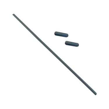 Imagem de ZAHARA (Capa inferior cinza borracha antiderrapante almofada para pés para Lenovo ThinkBook 15 G2 ITL 20VE fita removível