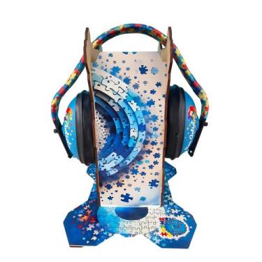 Imagem de Suporte e Abafador de Ruido para Autistas Infinity Blue 11 DB - Reidop
