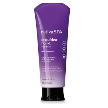 Imagem de Loção Noturna Desodorante Corporal Nativa SPA Orquídea Noire 200ml
