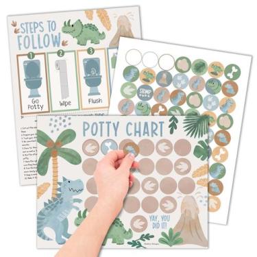 Imagem de Tabela de Treinamento para Potty - Hadley Designs - Com Adesivos para 