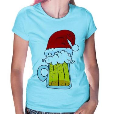 Imagem de Baby Look Merry Beer - Foca na Moda, Azul bebê, P