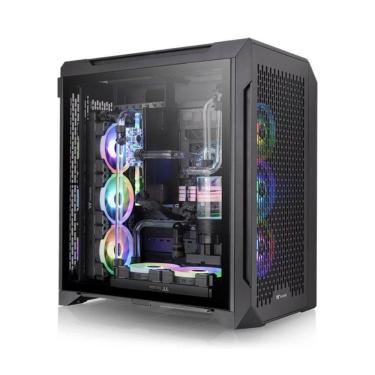 Imagem de Gabinete Thermaltake CTE C700 Black USB 3.2 - Cooler 120mm - 3 Fans - Mid Tower - CA-1X1-00M6WN-00