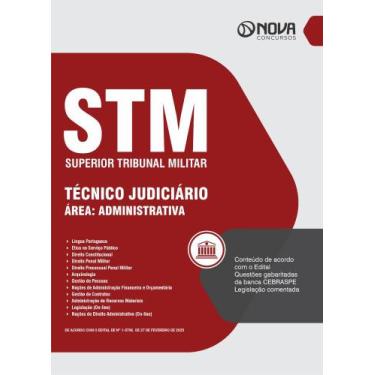 Imagem de Apostila STM - Técnico Judiciário - Área: Administrativa - Nova Concur