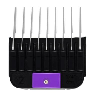 Imagem de Pentes de proteção profissional de aço inoxidável para animais de estimação com lâmina removível estilo A5, 1/20.3 cm-2.5 cm, compatível com Wahl KM Series Andis AG BG Oster A5 A6 Animal Clippers