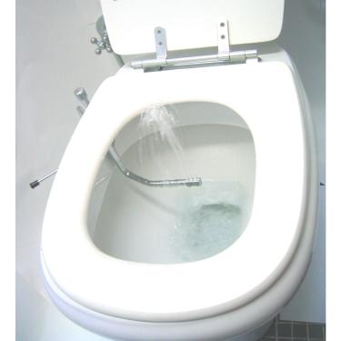 Imagem de Ducha Higiênica - Bidê - Biducha Acoplada no Vaso Sanitário.