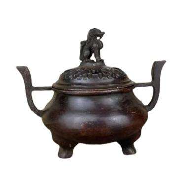 Imagem de Ｂｅｓｇａ Decoração por portátil para o queimador de queimador de incenso, o incenso de cobre está para festas, o hotel de estudo Cafe