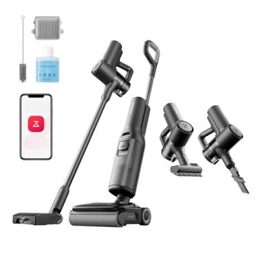 Imagem de roborock Aspirador De Pó F25 Ace Combo Para Áreas Úmidas E Secas, Sem Fio 5 Em 1 Diversas Superfícies, Sucção 20.000 Pa, Elimina Sujeiras Autolimpante Secante (Com Líquido Limpeza 100 Ml)