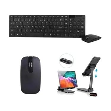 Imagem de BDNET, Teclado E Mouse Slim S/Fio Wireless Tablet S7 Fe 12.4