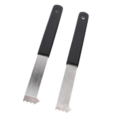 Imagem de 2 Pces Paver Extrator, Ferramenta Extrator de Paver Com Raspador Comum, Ferramenta de Remoção de Paver de Sulcos de Aperto para Jardim Paver Tijolo Bloco Substituição