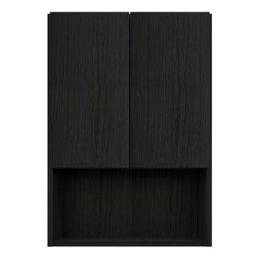 Imagem de Armário De Banheiro/lavanderia 02 Portas Multimóveis Preto