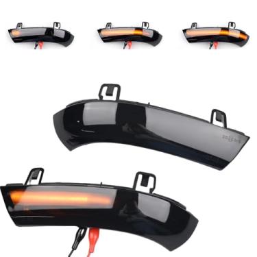 Imagem de Yoegerery Luz de seta dinâmica LED compatível com VW Passat B6 GOLF 5 Jetta MK5 Passat B5.5 GTI V Sharan Luz piscante de água corrente