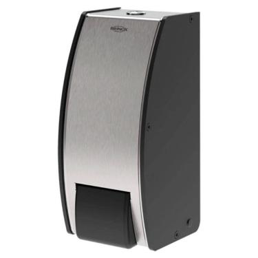 Imagem de Dispenser de Parede para Sabonete Espuma 800ml Decorline Brinox em Aço Inox e Preto