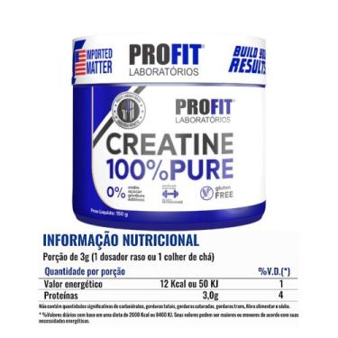 Imagem de Creatina 100% pura pote profit, 150G