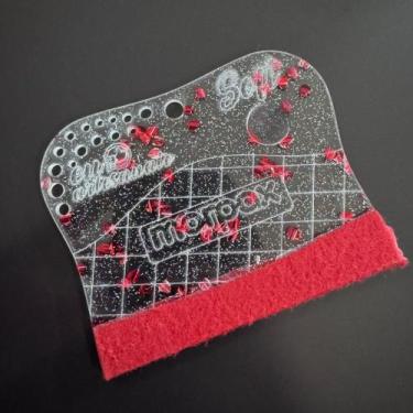 Imagem de Espátula Para Artesanato Soft 07cm Com Feltro Glitter Marpax