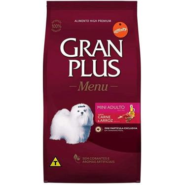 Imagem de Gran Plus Caes Ad. Mini Carne 1Kg