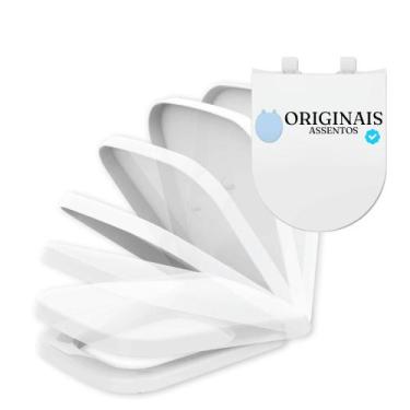 Imagem de Tampa De Vaso Assento Misti Para Bacia Icasa Amortecedor Soft Close 1.