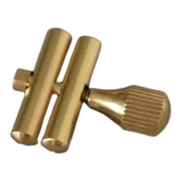Imagem de Kokiya Fixador de abraçadeira para saxofone Peças de ligadura para saxofone Substituição compacta de metal Fácil de instalar para braçadeiras de bocal