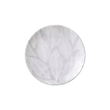 Imagem de Prato Sobremesa Tramontina Arbo Porcelana Decorada 19cm