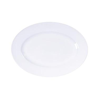 Imagem de Travessa Oval Tramontina Maria Augusta Porcelana 32x25cm
