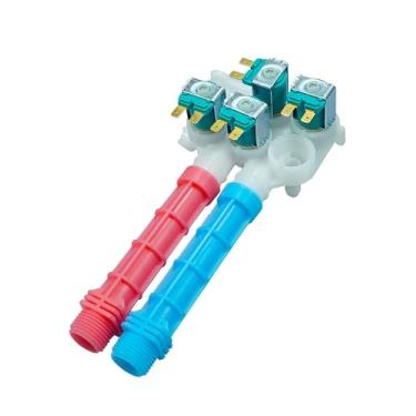 Imagem de Válvula de entrada de água para máquina de lavar roupa Ken-more Crosley Electrolux, substitui 134637800 7134637800 7134537810 1482877 AP4368791 PS2349248 peças de lavadora