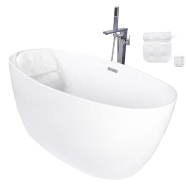 Imagem de Kit Banheira Imersao Freestanding Luxo 1.50m c/Mist Cromado