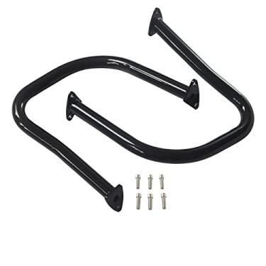 Imagem de Barras traseiras de estrada Saddlebag Crash Barras de Motor Proteções para Dark Horse Springfield 2016-2019 Indian Chief Vintage Chieftain 2014-2019 Roadmaster 2015-2019 (Preto brilhante)