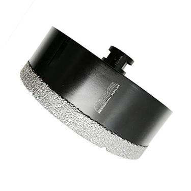 Imagem de Shdiatol Brocas de núcleo de diamante para serra de porcelana de azulejo de cerâmica, tijolo de mármore, Preto, Large:152mm(6 In.)