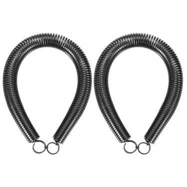 Imagem de HARFINGTON 2 peças dobrador de tubo de mola de PVC 26 mm OD 450 mm de comprimento tipo A mola de dobra de tubo para dispositivos de dobra de tubos em energia hidráulica doméstica, preto