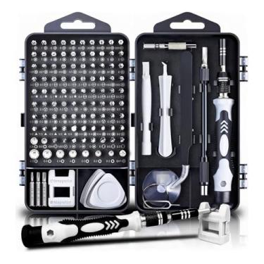 Imagem de Kit de Ferramentas Profissional com 44 Peças, Manual, para Manutenção de Celular, Notebook e Tablet, Maleta de Ferramentas Incluída, 40x30x8 cm