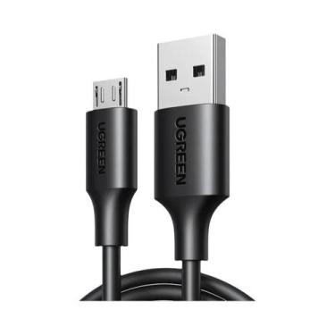 Imagem de Cabo Micro USB Ugreen De Carregamento Rápido 3A Nylon USB Tipo C Para 