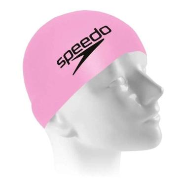 Imagem de Touca Natação Speedo Big Swim Cap Cabelos Volumosos Silic Ro