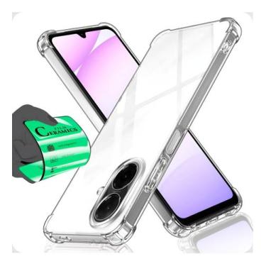Imagem de Capa Capinha Anti Queda + Película Cerâmica Para Samsung Galaxy A07 - 