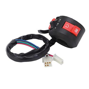 Imagem de Motocicleta Guia Matar o Interruptor do Farol de Partida, Controle de 22 Mm de ATV Universal Com Alavanca de Estrangulamento para Pit Pro Track Sujal Quiet Bike, 7 Fios Lado
