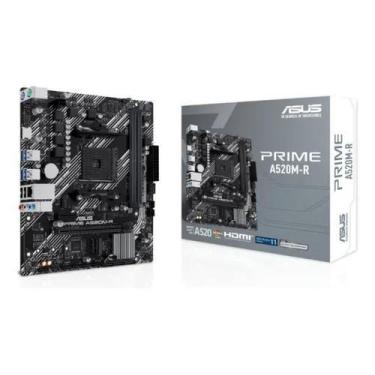 Imagem de Placa Mae Asus Prime A520MR DDR4 M.2 Socket AMD AM4 MATX Chipset AMD A