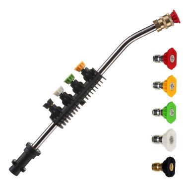 Imagem de M MINGLE Extensão de varinha de lavadora de pressão com adaptador, lança de substituição