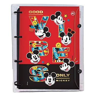 Imagem de DAC - Caderno Argolado Cristal Mickey Universitário Com 192 Folhas