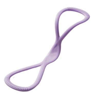 Imagem de Faixas de treino para braço | 8 formas de elástico fitness, equipamento de ginástica, ferramenta de alongamento de pernas, corda de puxar de ioga para as costas, treinamento de peito